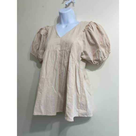 Andree by Unit 100% Cotton Shirt - Boho Chic, Size Small - Picture 1 of 9